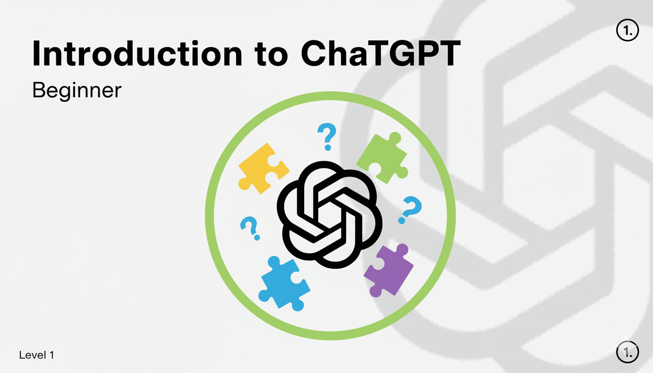 Introduction to ChatGPT for Beginners