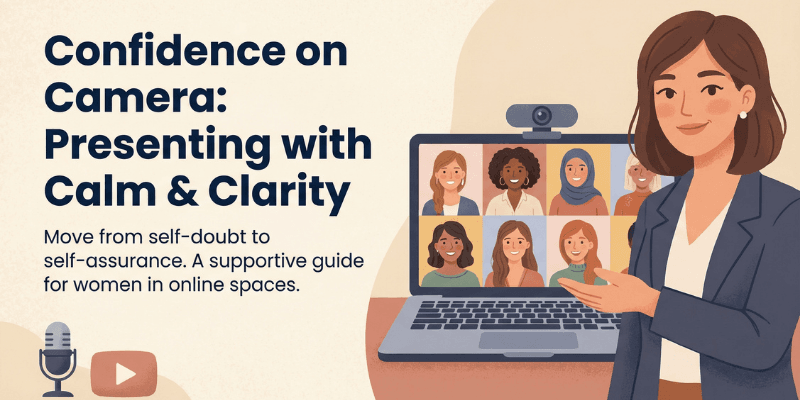 Confidence on Camera: Presenting with Calm & Clarity Mini Course