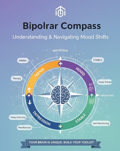 The Bipolar Compass: Understanding & Navigating Mood Shifts