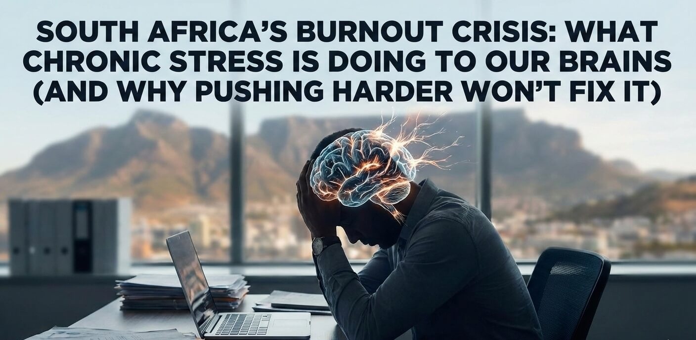 an image of an over worked man - (and Why Pushing Harder Won’t Fix It)