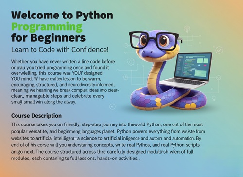 Python Programming and Code with Confidence