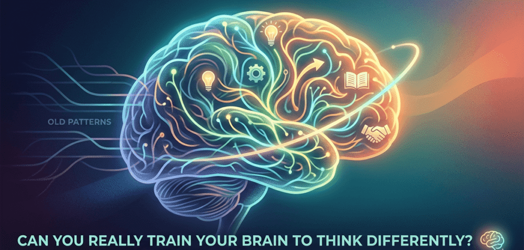 ShiftEd Minds -Can You Really Train Your Brain to Think Differently Yes And You're Already Built for It train your brain to think differently